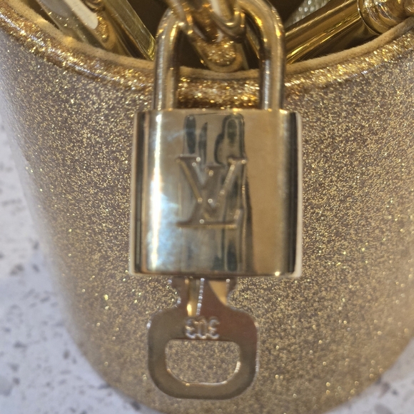 Louis Vuitton Gold Lock And Key #303 - Picture 6 of 6